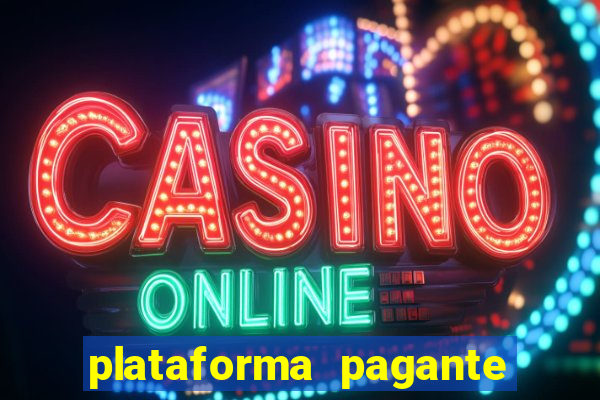 plataforma pagante fortune tiger